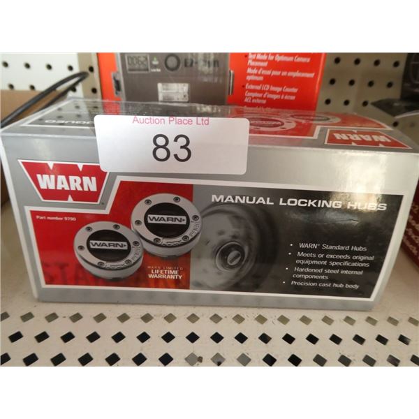 Warn standard manual locking hubs
