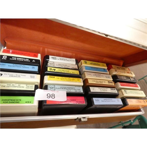 8 track tapes