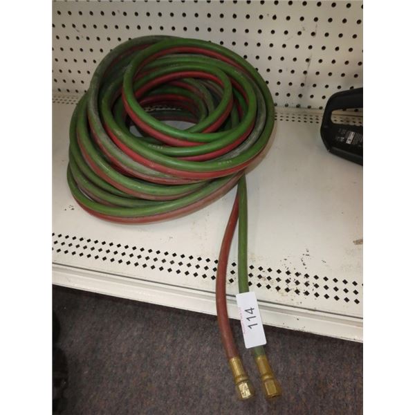 Oxygen & acetylene hose