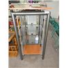 Image 1 : modern large metal/glass display shelving