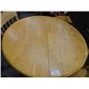 Image 2 : wooden round table w/ 2 chairs