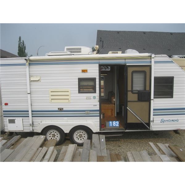 1993 Sportsmens 20' Bumper Pull Trailer