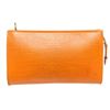 Image 1 : Louis Vuitton Orange Epi Leather Pouch Wallet