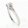 Image 9 : Antique Art Deco Platinum Old European Diamond Solitaire Engagement Promise Ring
