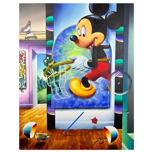 Mickey's New Friend by Ferjo Original