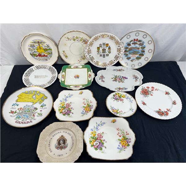 Assorted Decorative Plates