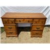 Image 1 : 7 Drawer Wood Desk