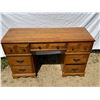 Image 2 : 7 Drawer Wood Desk