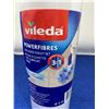 Image 2 : Vileda Powerfibres Enclosed Toilet Set with Rim Cleaner