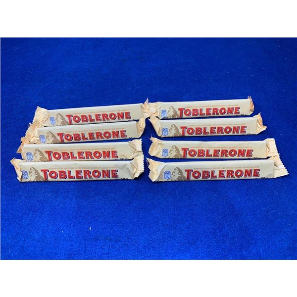 Toblerone Swiss Milk Chocolate with Nougat (8 x 100g)