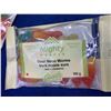 Image 2 : Mighty Marked Sour Neon Worms Candy (160g x 8)
