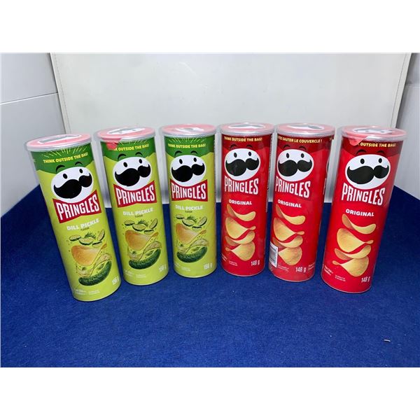 Original and Dill Pickle Pringles (6 x 148g)