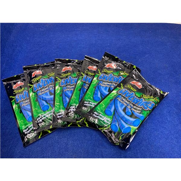 Koala Sour Live Wires Blue Raspberry Candy (6 x 100g)