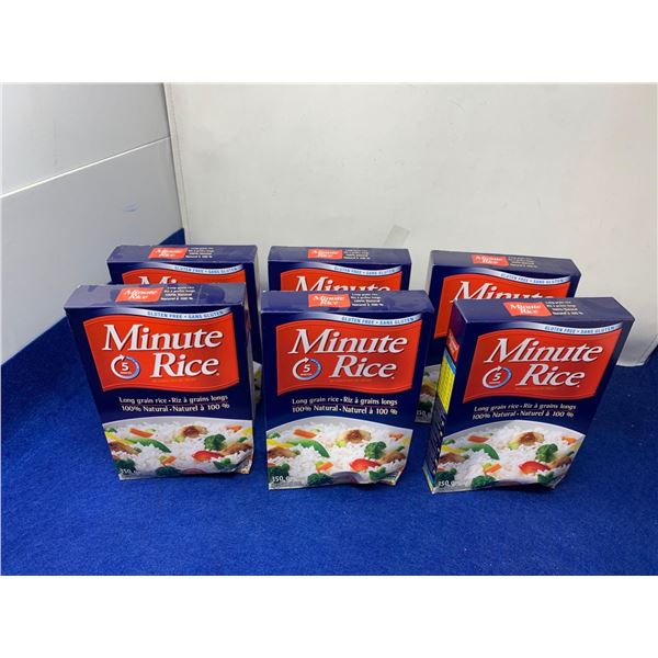 Minute Rice Long Grain Rice (6 x 350g)