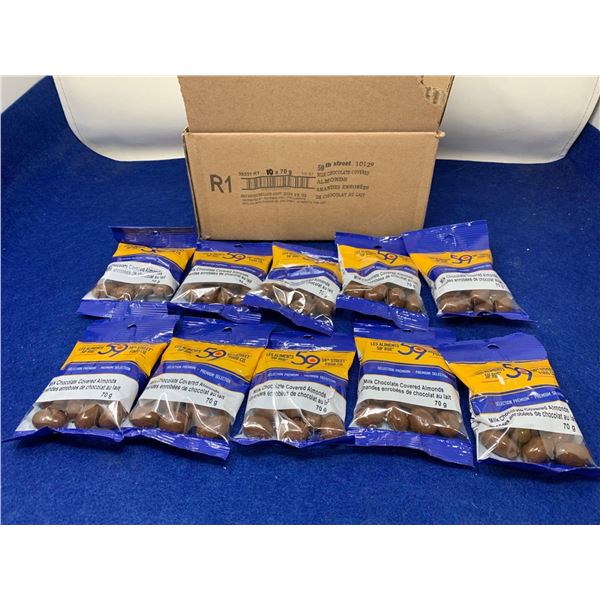 59th Street Milk Chocolate Covered Almonds (10 x 70g)