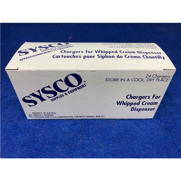 Sysco Charger for Whipped Cream Dispenser (24 chargers)