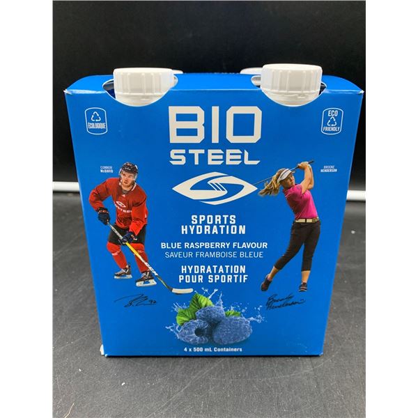 Bio Steel Sports Hydration- Blue Raspberry (6 x 500ml)