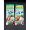 Image 1 : Green Fresh Bags with Wide Seal Zipper (2 x 8)