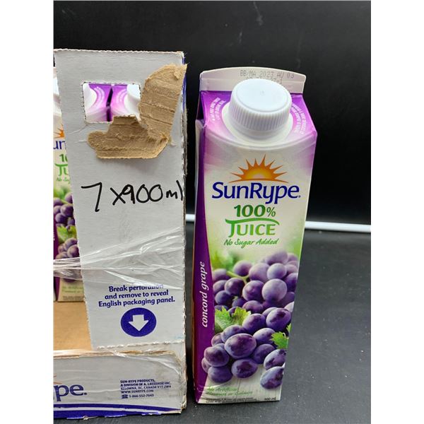 Sun Rype No Sugar Added Concord Grape Juice (7 x 900ml)