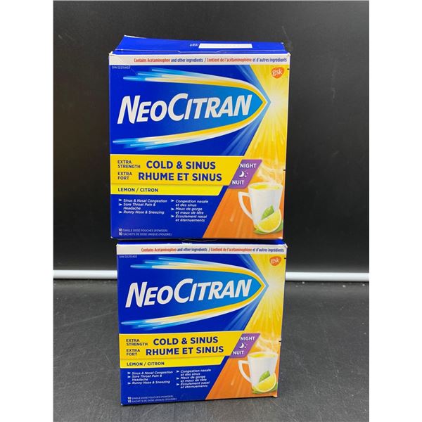 Neo Citran Cold & Sinus (2 x 10 doses)