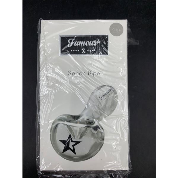 Famous X Spoon Pipe (4in)