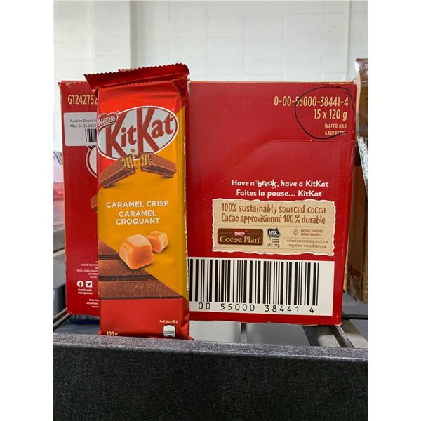 CASE LOT - Kit Kat Caramel Crisp 15x120g