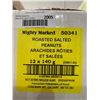 Image 2 : CASE LOT -Mighty Marked Roasted Salted Peanuts 12x140g