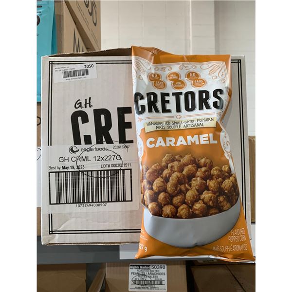 CASE LOT -Cretors Caramel popcorn 12x227g