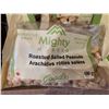 Image 1 : CASE LOT -Mighty Marked Roasted Salted Peanuts 20x190g