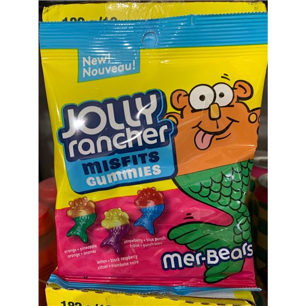 CASE LOT -Jolly Rancher Misfit Gummies 10x182g