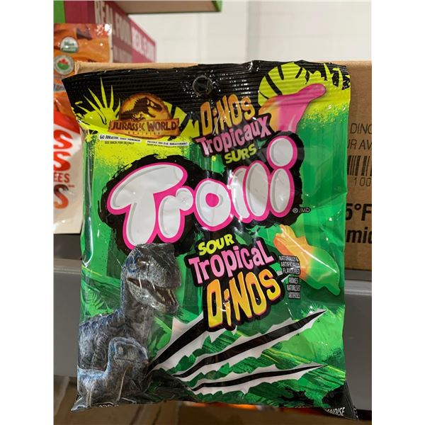 CASE LOT -Trolli Sour Dino Gummies 12x120g