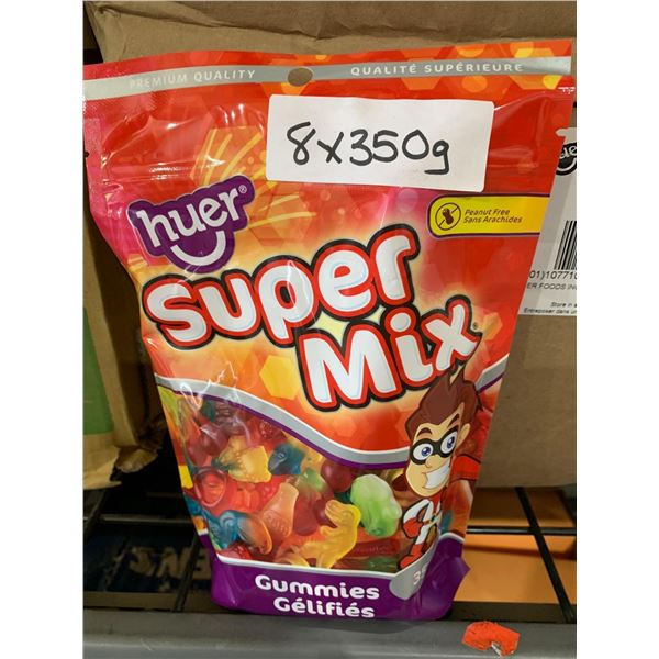 CASE LOT - Huer Super Mix Gummy 8x350g