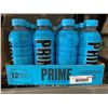 Image 1 : CASE LOT -Prime Hydration Blue Raspberry 12 x 500ml