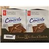 Image 1 : CASE LOT - PC Concerto milk Chocolate Biscuits 12x240g