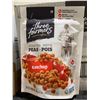 Image 2 : CASE LOT Three Farmers "Ketchup" Roasted Peas 12x90g