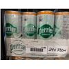 Image 1 : CASE LOT - Perrier Caffeine & Yerba Mate Tangerine Flavor Caffeinated Energy Drink 24 x 330ml