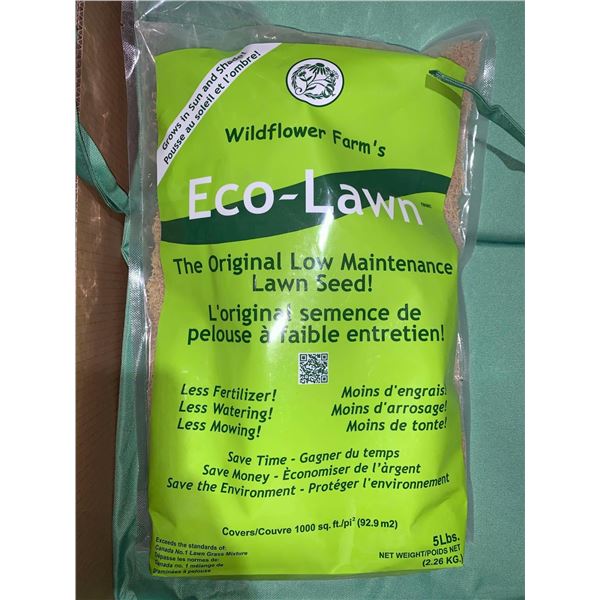 Wildflower Farm's Eco-Lawn Low Maintenance Lawn Seed 5 Lb Bag