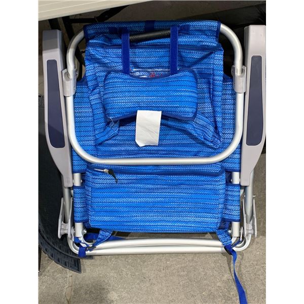 Tommy Bahama Adjustable Backpack Beach Chair