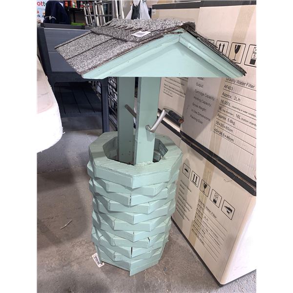 Wood And Shingled Wishing Well