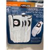 Image 1 : Kirkland Extra Large Right hand Glove for the left hand golfer Pk of 4