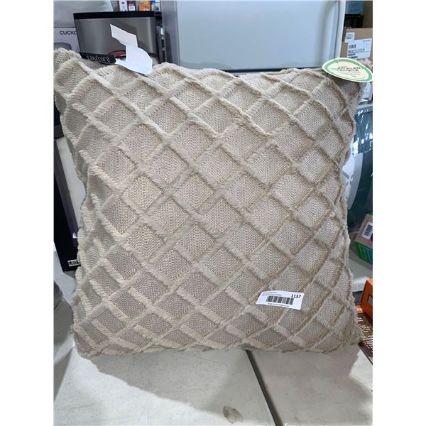 Couture Decorative Throw Pillow 20"x20"