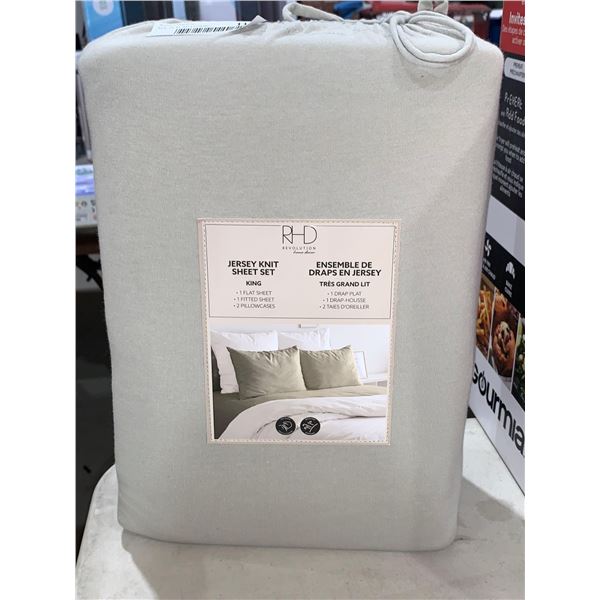 RHD Revolution Jersey Knit Sheet Set King Size