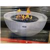 Image 3 : NEW Sunbeam Pearl Concrete Fire Bowl 31.5" x 31.5" x 14.5" Propane or Natural Gas