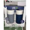 Image 1 : Ello 16oz - 473ml Ceramic Travel Mugs Lot of 2