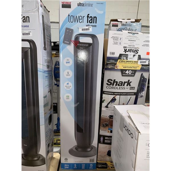 Ultra Slim Line Tower Fan W/ Remote & Touch Control