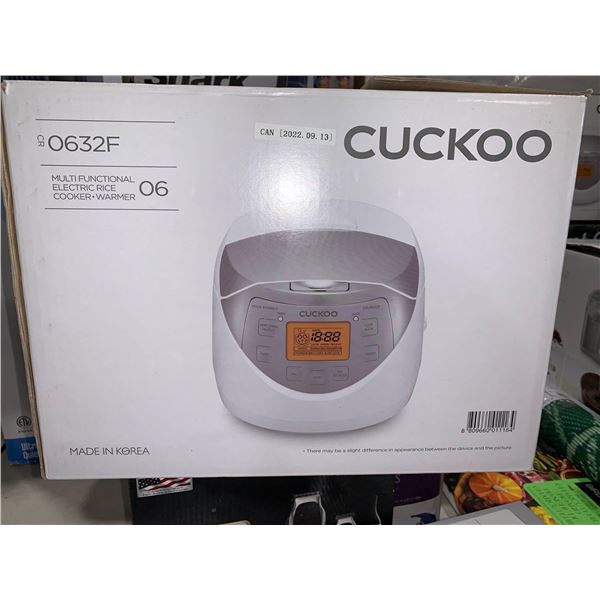 Cuckoo Multifunctional Electric Rice Cooker / Warmer