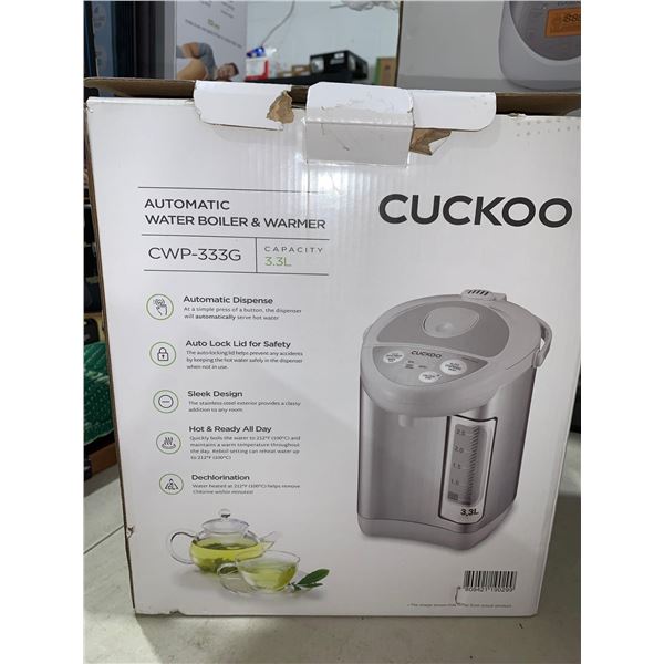 Cuckoo Automatic Water Boiler & Warmer 3.3L