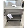 Image 1 : Nightstand With Power Grey 25"h x 24"w x 16"d