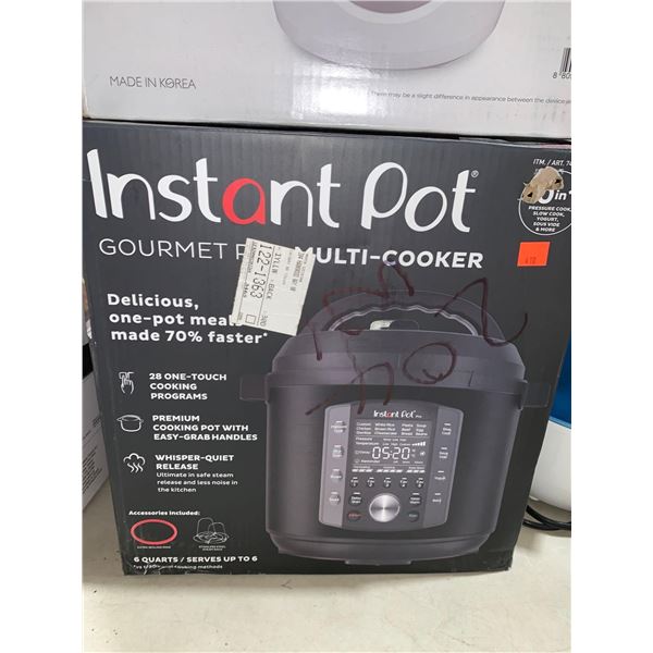 Instant Pot Gourmet Mulit-Cooker