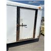 Image 11 : International 14 ft x 5.5 ft enclosed Utility Trailer , white , double barn doors, VIN 4RACS121X9N06